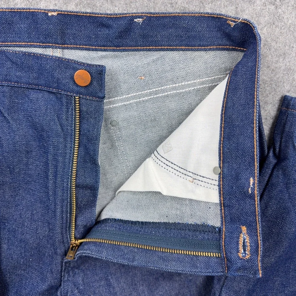 Wrangler Jeans Mens 34x33 Blue 13MWZ Cowboy Cut Original Fit Western Rodeo Denim